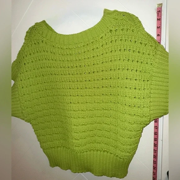 NEW VARLEY filmore knit in limeade Size Medium - Picture 7 of 9